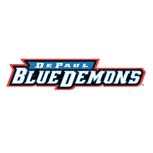 DePaul Blue Demons Iron-on Stickers (Heat Transfers)NO.4272